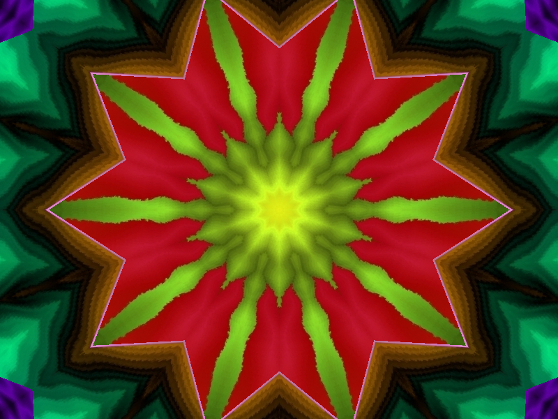 hourly art kaleidoscope image